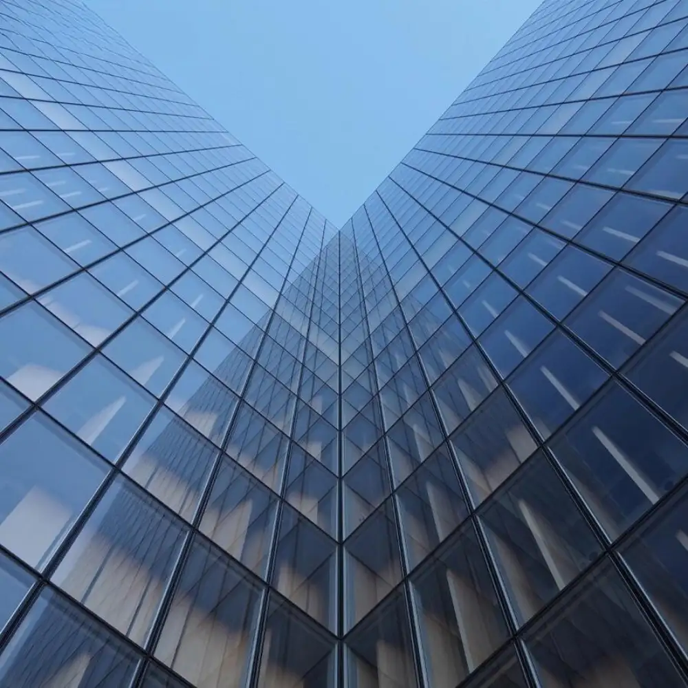 Vách nhôm kính hệ Unitized